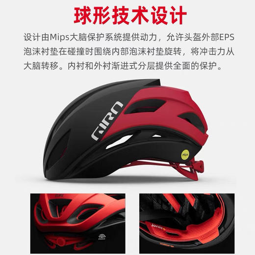 美国GIRO Eclipse 公路自行车骑行头盔 Mips系统气动破风安全保护 商品图11