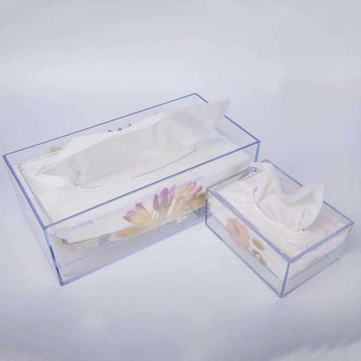 日本制押花亚克力餐巾纸盒（大） 商品图0
