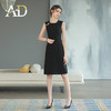 高端无袖西装连衣裙女显瘦a字裙时尚赫本风小黑裙气质OL职业装 商品缩略图2