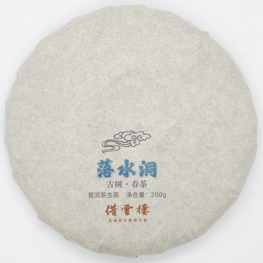 【落水洞】2021古树春茶200g饼·普洱茶生茶 商品图0