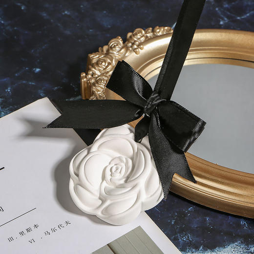 小象山茶花衣柜香薰 I 衣橱石膏香片家用卧室内持久留香氛房间熏香除味车载香挂 商品图7