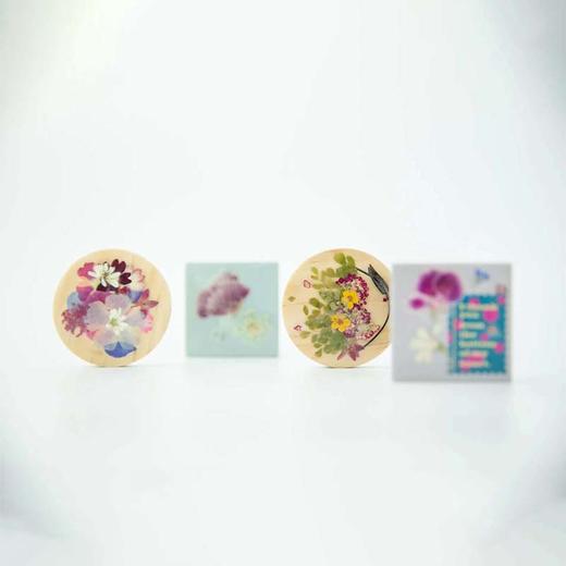日本制押花迷你瓷砖磁石 商品图1