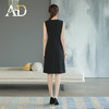 高端无袖西装连衣裙女显瘦a字裙时尚赫本风小黑裙气质OL职业装 商品缩略图4