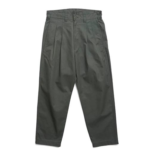 is-ness WIDE CHINO PANTS 经典款双褶宽松版锥形卡其裤 休闲裤 商品图3