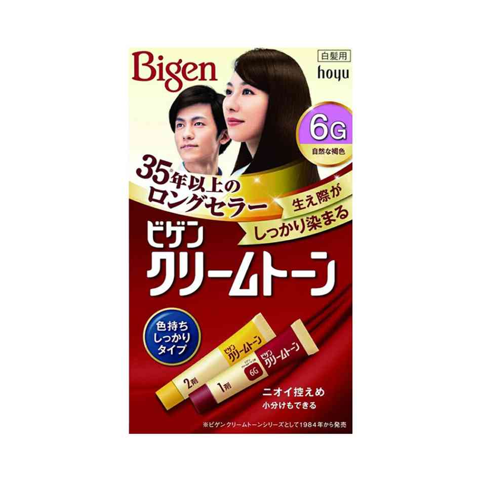 BIGEN 美源深层渗透发色持久染发膏 1剂40g+2剂40g（多色可选）