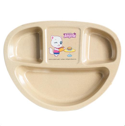 稻喜儿童三格碟单个装 商品图0