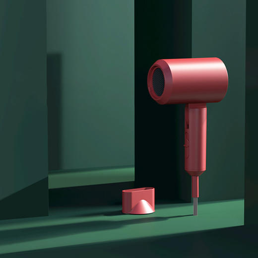 【高颜值 负离子吹风机】Lowra rouge罗拉吹风机CL-202 低辐射负离子护发电吹风筒 陶瓷远红外速干 可折叠 孕妇可用 商品图6