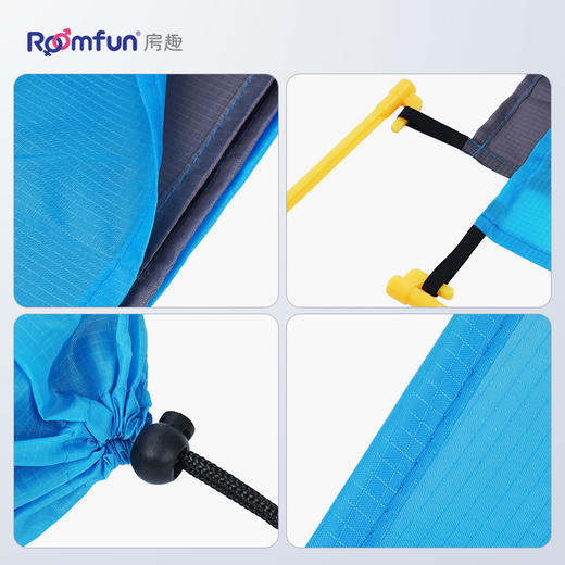 【情趣防水垫】房趣 防水防油爱爱床单床上户外两用，地钉随机配送 商品图5