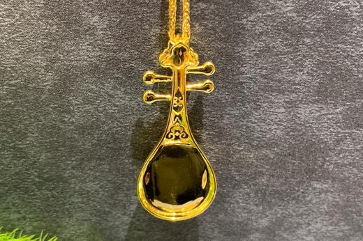 【御珠宫坊】金镶碧玉琵琶 商品图3