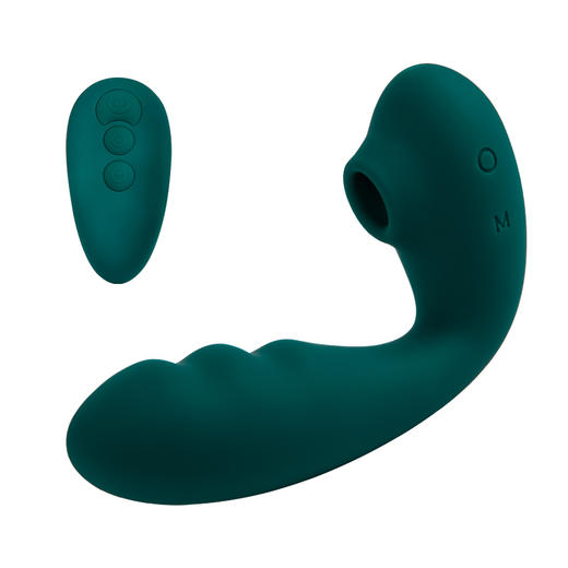 【升级版遥控 送润滑！！】司沃康塔娜遥控升级版可弯曲吮吸震动穿戴跳蛋 商品图0