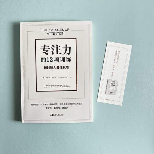专注力的12项训练：随时进入zui佳状态 商品图1