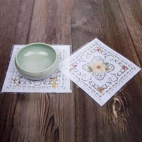 日本制造押花正方形小餐垫