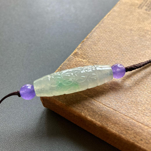 冰种飘阳绿翡翠大勒子 商品图2