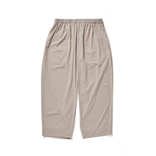 N.HOOLYWOOD RIBBED EASY PANTS 腰围弹性廓形九分裤 宽松休闲裤 商品图0