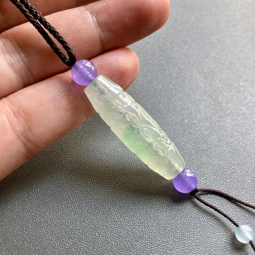 冰种飘阳绿翡翠大勒子 商品图7