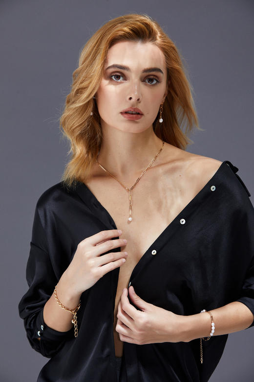 Pearl moments 柏林女孩 巴洛克耳环 商品图1