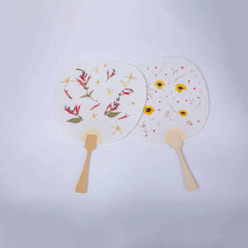 日本押花扇子小号