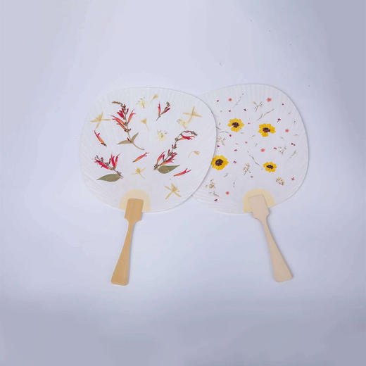 日本押花扇子小号 商品图0