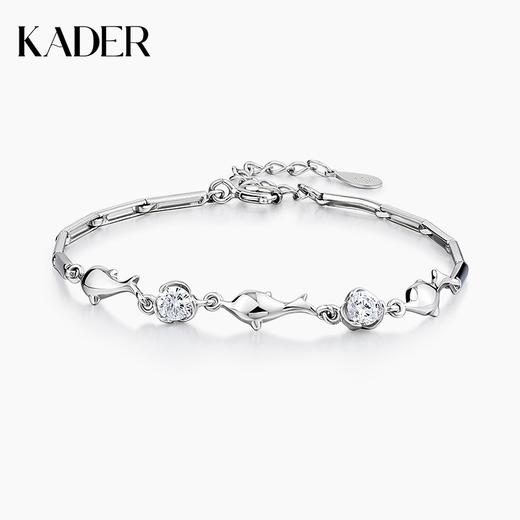 KADER海豚湾纯银手链女夏ins小众设计感简约2022年新款生日礼物 商品图1