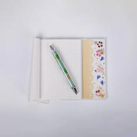 日本制押花圆珠笔