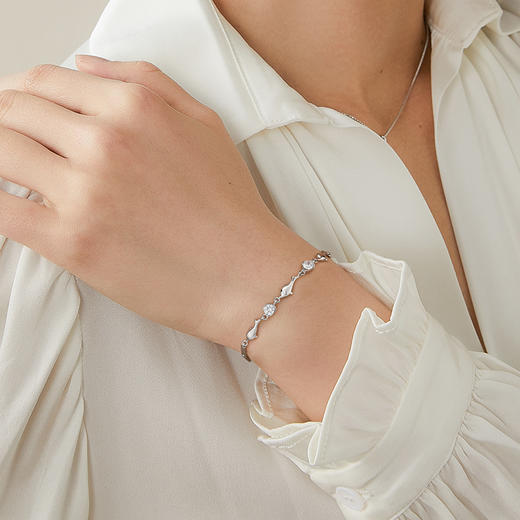 KADER海豚湾纯银手链女夏ins小众设计感简约2022年新款生日礼物 商品图2