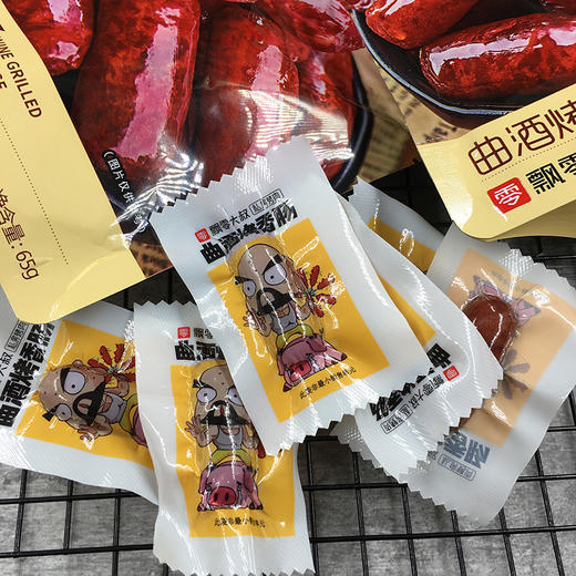 飘零大叔曲酒烤香脆65g自立袋 商品图2