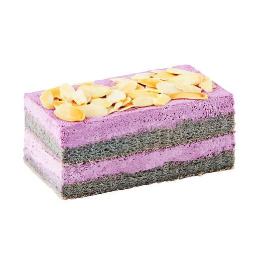 轻糖蛋糕（紫薯杏仁口味） 商品图0