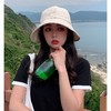 渔夫帽女夏可扎马尾遮阳帽韩版百搭防晒遮脸鸭舌帽薄款棉布太阳帽 商品缩略图4