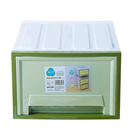 【清仓】茶花 收纳柜抽屉式收纳箱整理箱子收纳盒28791k 1个装