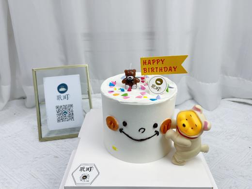 可爱唯尼熊小蛋糕 商品图0