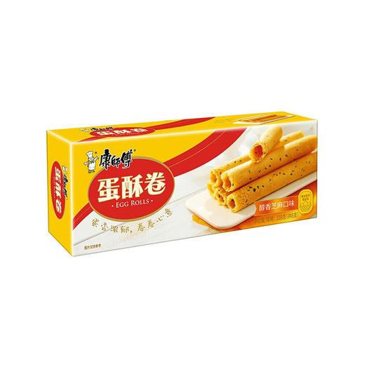 康师傅蛋酥卷芝麻味 108g 商品图0