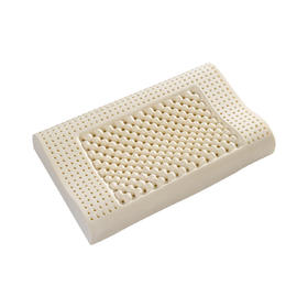 D26 意大利原装进口纯乳胶枕头按摩枕颈椎枕蜂窝式对流透气