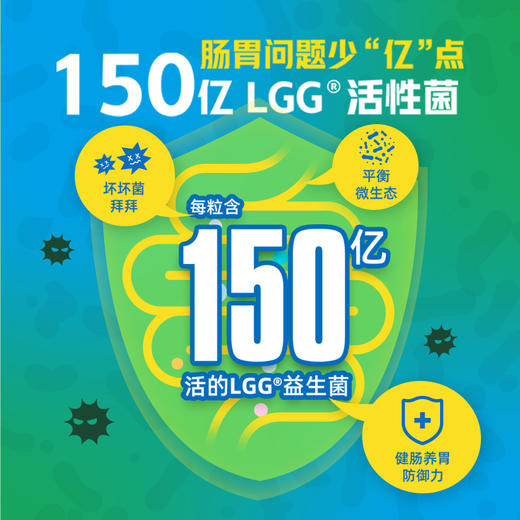 【春节不打烊，保税仓发货】Culturelle康萃乐益生菌成年调理肠胃胶囊 30粒 保质期27.9 商品图3