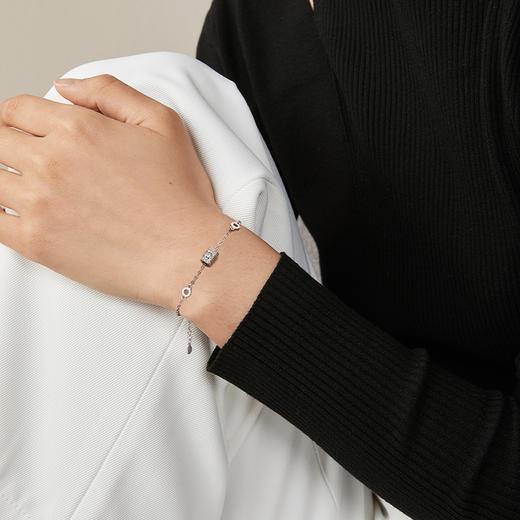 KADER小蛮腰手链女生夏天ins小众设计银饰品2022年新款礼物送闺蜜 商品图4