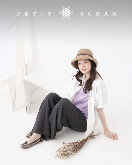 PETIT SCHAN小闪 CLO#044 Les Choristes 放牛班的春天 水果酵素工艺纸感廓形基础款衬衫 商品图10