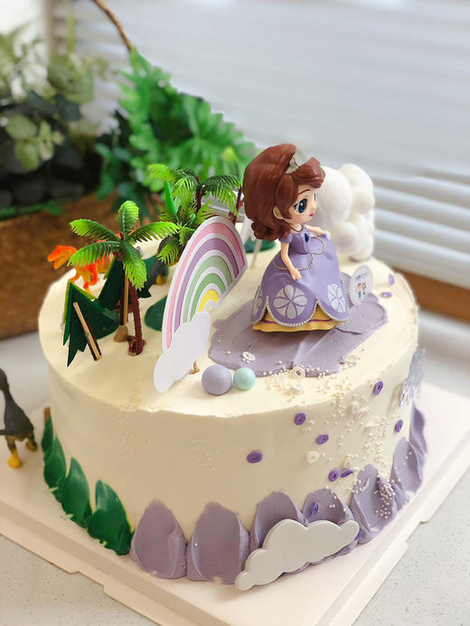 双面苏菲娅和恐龙奶油蛋糕 下单前请仔细阅读商品详情 商品图2