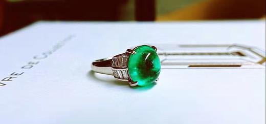 5.91克拉哥伦比亚糖包山祖母绿戒指 商品图2