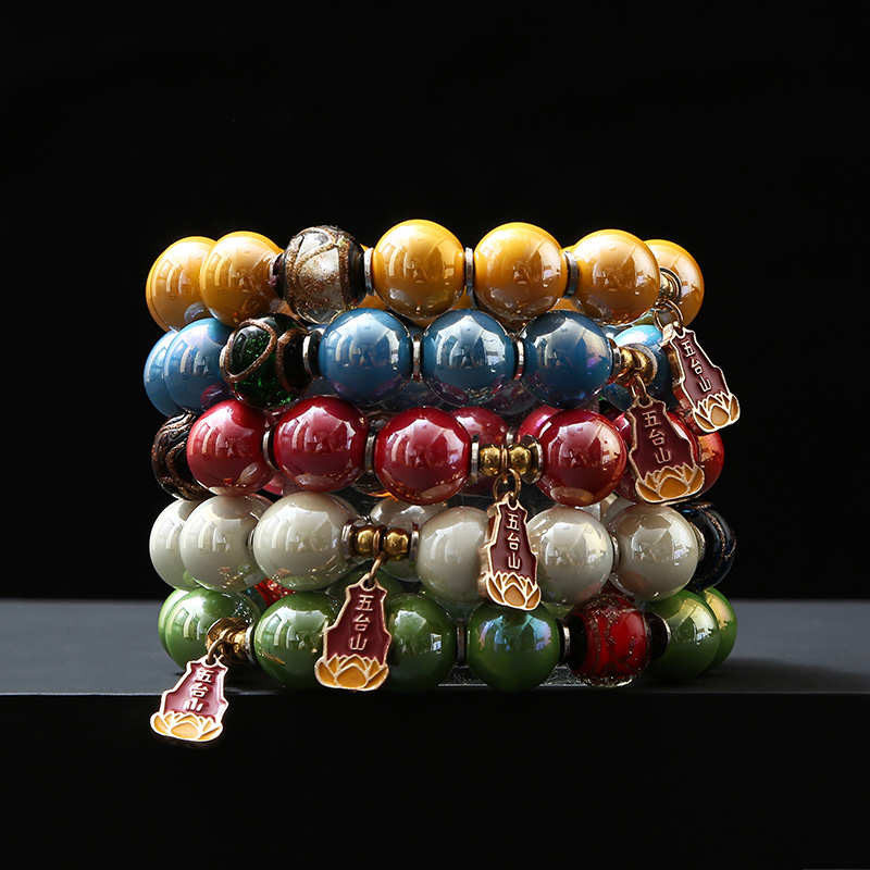 五台山妙智香灰佛珠