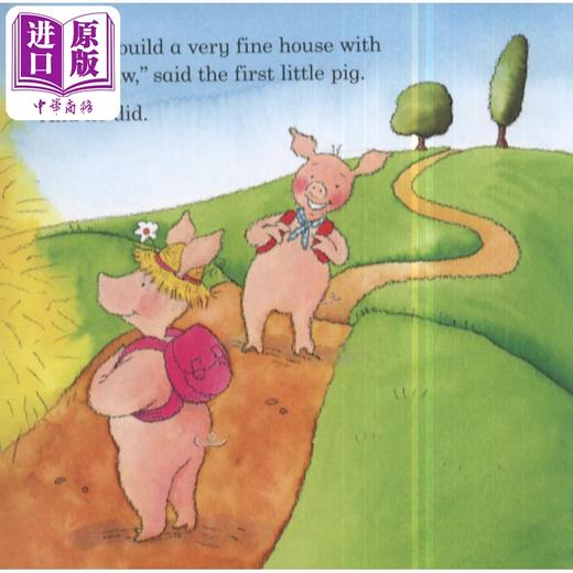 预售 【中商原版】The Three Little Pigs 三只小猪 英文原版小初文学故事书 小飘虫童话读本Ladybird First Favourite Tales 商品图2