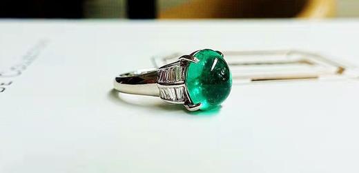 5.91克拉哥伦比亚糖包山祖母绿戒指 商品图0