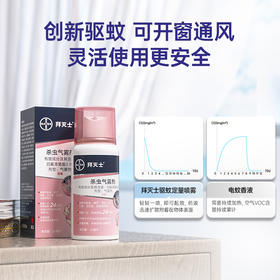 德国拜耳造“人体隐形蚊帐”！轻轻一喷，24小时持续驱蚊，无色无味，宝宝孕妇都能用