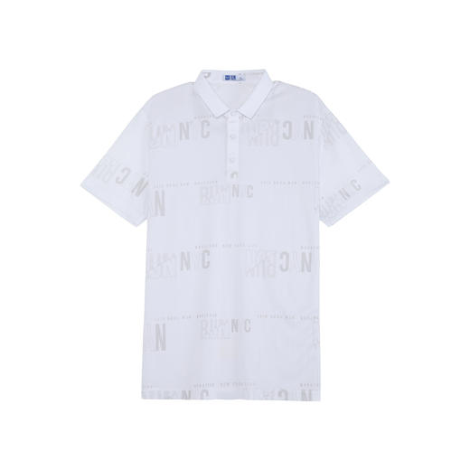 【断码清仓】HX 夏季翻领短袖T恤Y102220097101/02POLO杉 商品图0