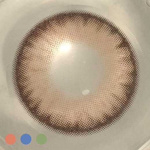 #ABG 外国人9代 绿棕 / 蓝灰  14.2mm【1片装】外国人主题 / 改瞳色 / 年抛 商品图3