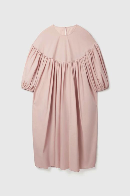 Toogood  植物手绘印花/樱花粉/姜黄色EMBROIDERER廓形连衣裙 商品图10