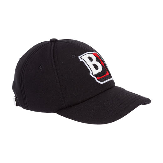 BURBERRY 巴宝莉 男女同款棉质字母图案棒球帽 黑色 8048730 A1189 商品图1
