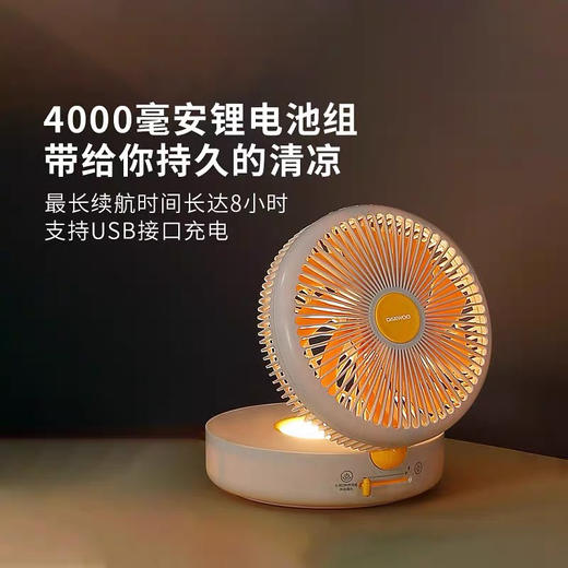 韩国大宇壁挂风扇 商品图1