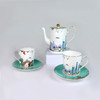 深圳手信 余年窑深圳印象鹏城礼系列6头骨瓷中式茶具 商品缩略图3