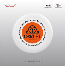 Yikun翼鲲飞盘×Owlet小猫头鹰 联名极限飞盘