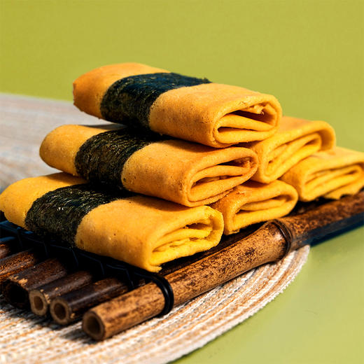 「澳门糕点」西点港澳门手信紫菜肉松凤凰卷/蛋卷仔 2罐/盒装 层层蛋香递进 包裹咸香肉松 传统美食 商品图0