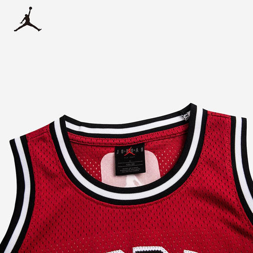 乔丹童衣男童速干乔丹夏新款网眼布透气篮球背心JD2222017 商品图2